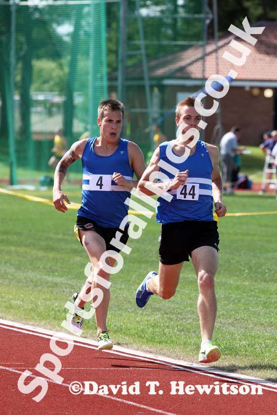 1500 metres, North of England Division 2E, Morpeth.